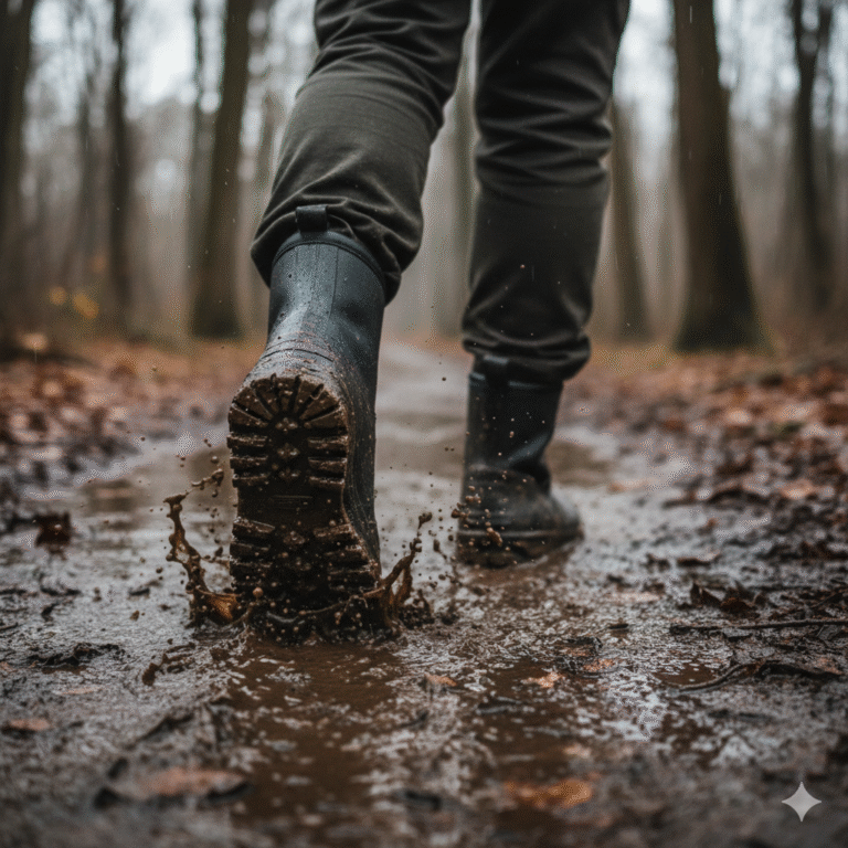 Buty na błotniste tereny – jak się nie zakopać w trudnych warunkach?