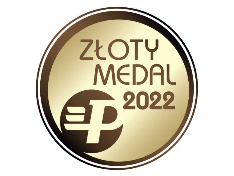 ZŁOTY MEDAL  MIĘDZYNARODOWYCH TARGÓW POZNAŃSKICH